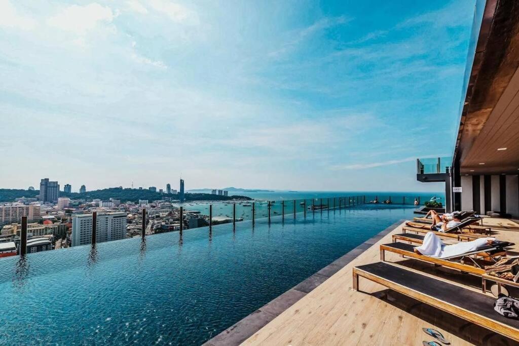 Sea View 2 Bed Room Condo @ Central Pattaya Exteriér fotografie