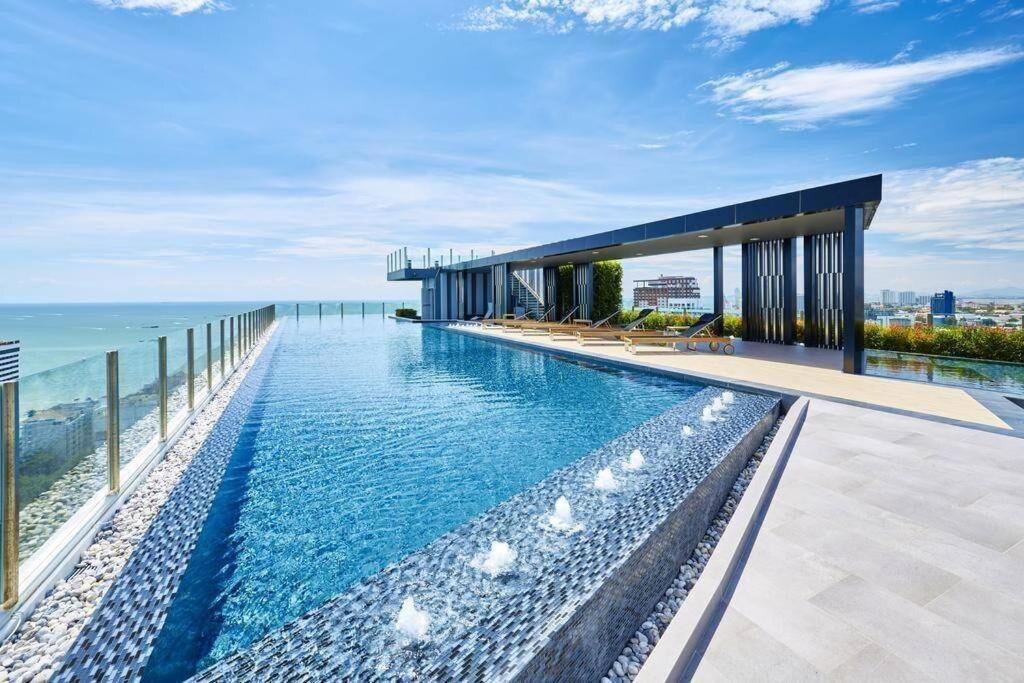 Sea View 2 Bed Room Condo @ Central Pattaya Exteriér fotografie