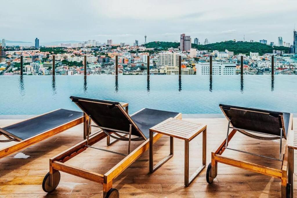 Sea View 2 Bed Room Condo @ Central Pattaya Exteriér fotografie